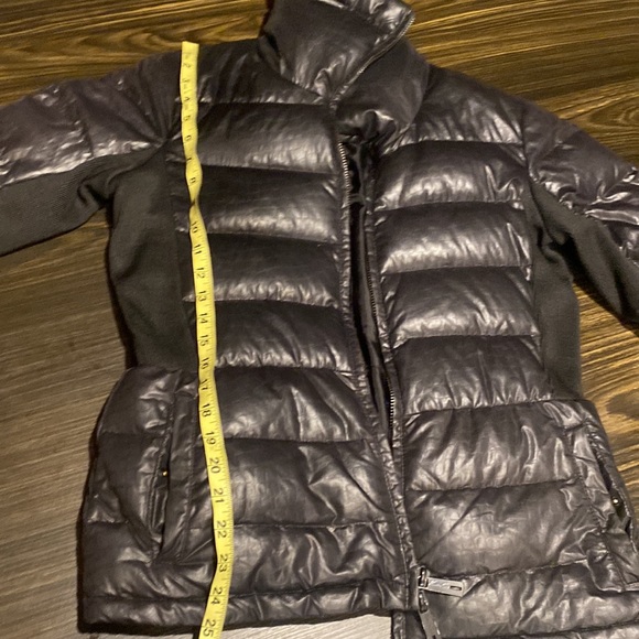 Kenneth cole black puffer coat jacket - Picture 6 of 7